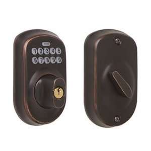  Schlage BE365PLY716 Plymouth Keyless Lock Exterior Door 