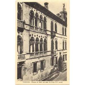   1910 Vintage Postcard Palazzo da Schio Vicenza Italy 