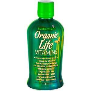   Vitality Organic Life Vitamins, 30 Ounce