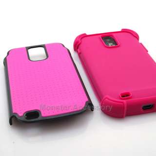   Shield Dual Layer Hard Case Cover Samsung Galaxy S 2 T Mobile Hercules