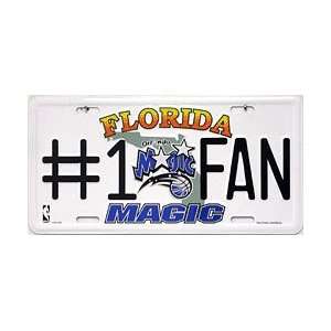  Orlando Magic License Plate   #1 Fan