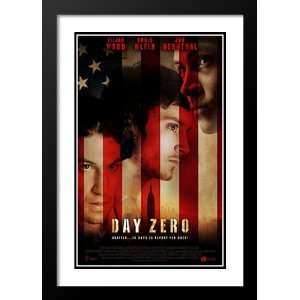 Day Zero 32x45 Framed and Double Matted Movie Poster   Style B   2007