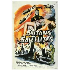  Satan s Satellites (1958) 27 x 40 Movie Poster Style A 