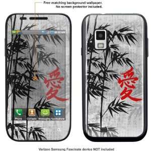 Protective Decal Skin Sticker for Verizon Samsung Fascinate case cover 