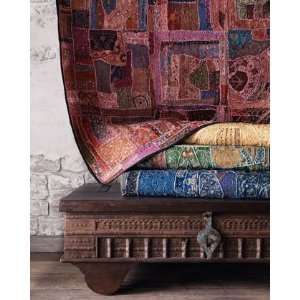  Red Sari Tapestry