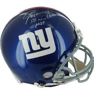 Eli Manning New York Giants Autographed Full Size Authentic Helmet 