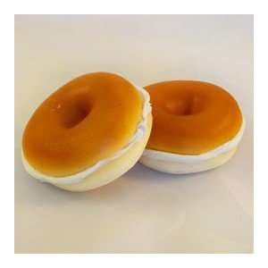    New Real Looking Faux Soft Touch Cream Cheese Bagels Toys & Games
