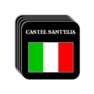  Italy   CASTEL SANTELIA Set of 4 Mini Mousepad Coasters 