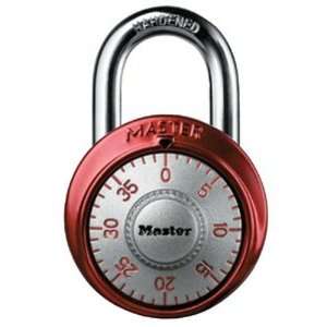 Master Lock 1561DAST Combination Lock, Colors May Vary with Silver 