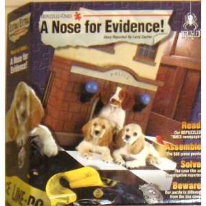    A Nose for Evidence Mystery Puzzle ~ 500 Pieces Toys & Games