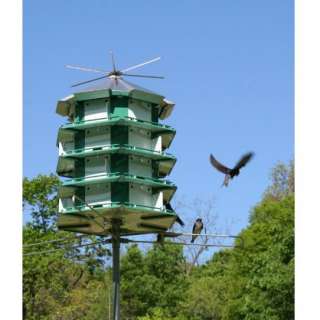   CASTLE PURPLE MARTIN BIRD HOUSE 24 ROOM COMPLETE SAFETY SYSTEM  
