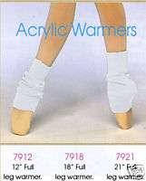 WHITE Vintage 80s Dance Leg Warmers Anime Cosplay 21  