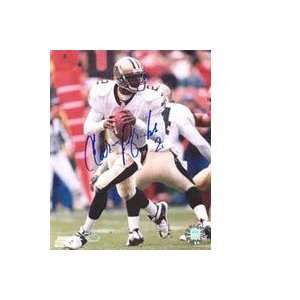  NFL Saints Aaron Brooks # 2. Autographed Plaque Sports 