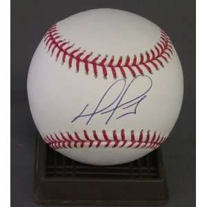  David Ortiz Autographed/Hand Signed Rawlings MLB Baseball 