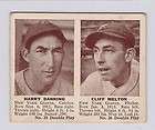 1941 Double Play #25 Harry Danning & 26 Cliff Melton good condition
