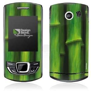  Design Skins for Samsung E2550   Bamboo Design Folie 