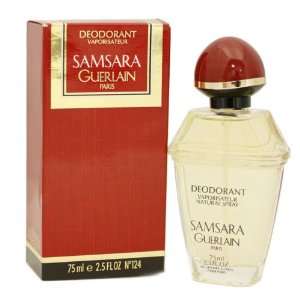 SAMSARA Perfume. PERFUMED DEODORANT SPRAY 2.5 oz By Guerlain   Womens