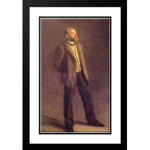  Eakins, Thomas 18x24 Framed and Double Matted John McClure 