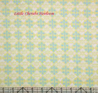 Darla Rose Ditty Yellow French Wallpaper Fabric  