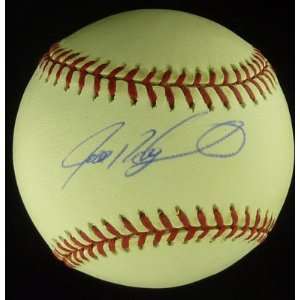 Signed Ivan Rodriguez Baseball   Pudge AL PSA COA   Autographed 