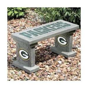  Green Bay Packers Concrete Bench
