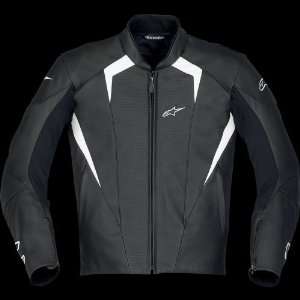  Alpinestars Moto GP Jerez Leather Jacket , Color Black 