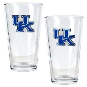  University of Kentucky Wildcats 2 pc. Pint Ale Glass Set 