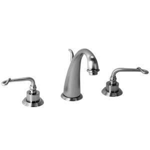   USN Uncoated Satin Nickel Bathroom Sink Faucets 8 Lever Lav Faucet