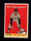 1958 TOPPS #413 JIM DAVENPORT EX MT A1375