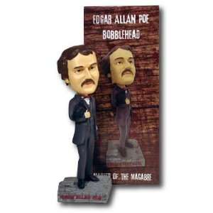  Edgar Allan Poe the Raven Poet Macabre Bobblehead Doll 