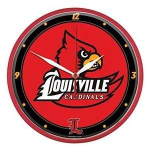  Louisville Cardinals Round Clock