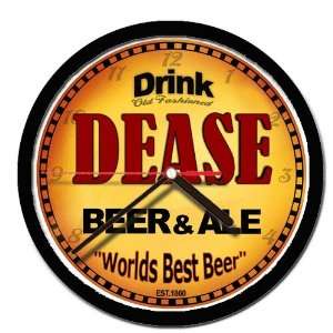  DEASE beer ale cerveza wall clock 