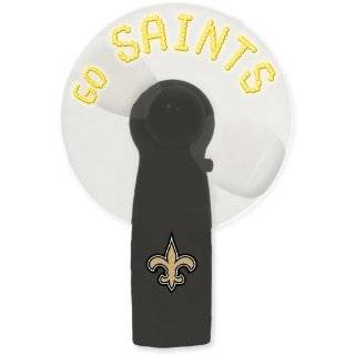 New Orleans Saints Personal Hand Handheld LED Message Fan