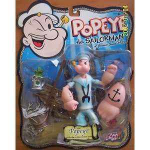  Sailor Popeye   Popeye the Sailorman Action Figure   Mezco 