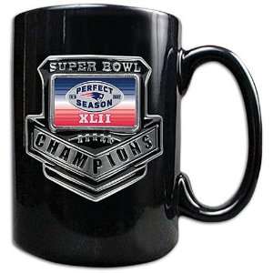  Patriots Great American SB XLII Champs Coffee Mug St 