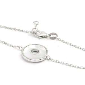  Bracelet silver Sagesse pearly. Jewelry