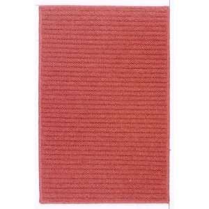  Colonial Mills Reflections rs78 Braided Rug Red 4x4 Square 