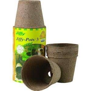  Jiffy 5311 3 Inch Seed Start Pots, 10 Count Patio, Lawn 