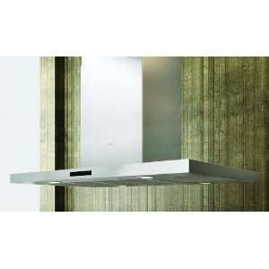  Duo Designer Island Hood in Stainless Steel with Optional Wood Trim