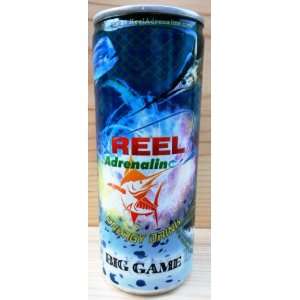 Reel Adrenaline Energy Drinks (Big Game   16 Pack of 8.4oz Cans 