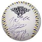   AL All Star Team 19 SIGNED MLB Baseball ICHIRIO SUZUKI ROY HALLADAY