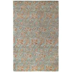  Capel Annette Blue 425 Traditional 5 x 8 Area Rug