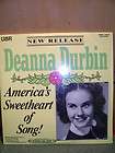 Deanna Durbin Americas Sweetheart Song double LP Near Mint vinyl 