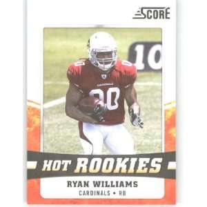  2011 Score Hot Rookies #24 Ryan Williams   Arizona 