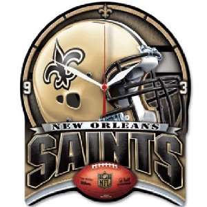    New Orleans Saints NFL High Definition Clock