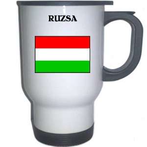  Hungary   RUZSA White Stainless Steel Mug Everything 