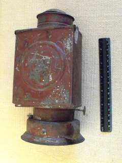 Antique Kodak Kerosene Dark Room Lamp, ca 1900 1905  