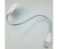 USB 13 LED Flexible Light Lamp for Notebook White 9774  