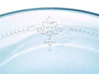 ANCHOR HOCKING REFLECTIONS/ BLUE PHILBE 2 Qt CASSEROLE  