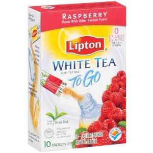 Lipton Beverage Iced Tea Mix White Tea To Go Raspberry Sugar Free .04 